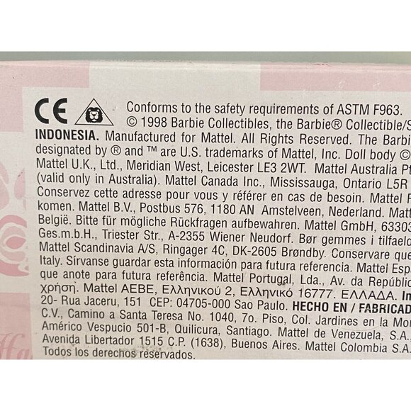 Barbie Birthday Wishes Doll Collectors Edition 1998 New In Box - Picture 6 of 6